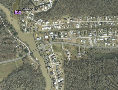 2012 Sinkholes on Area Map     Houses Next To Bubbling      The Louisiana Sinkhole Bugle