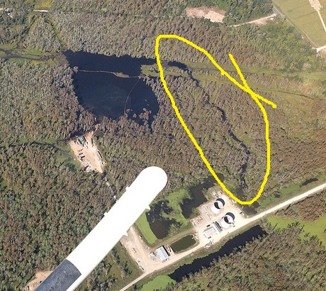 Water Sinkholes on Louisiana S Bayou Corne Sinkhole  Science And Politics     Fogbow